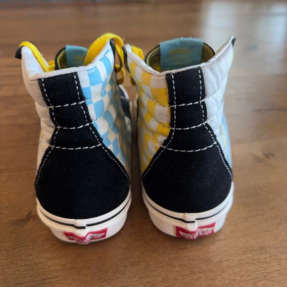 Vans x The Simpsons Sk8-Hi Men’s 4.5 / Women’s 6 Black Yellow Sneakers - Picture 5 of 11